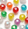AB Faceted Beads - Assorted - AB Beads - Faceted Beads