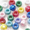 AB Opaque Pony Beads - Assorted - AB Beads - Transparent Pony Beads - AB Pony Beads - 