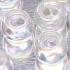 AB Transparent Pony Beads - Crystal - AB Beads - Transparent Pony Beads - AB Pony Beads - 