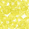 Faceted Beads - 4mm Beads - Faceted Plastic Beads - Lt Yellow - 4mm Faceted Beads - Acrylic Faceted Beads