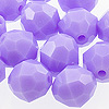 6mm Beads - Faceted Beads - Lilac Op - Facet Beads - 6mm Fishing Beads