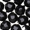 Faceted Beads - Black Op - 8mm Faceted Acrylic Beads - Plastic Faceted Beads - 8mm Faceted Beads