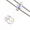 SuperDuo Beads - Twin Beads - Pearl Coat Steel Blue - Super Duo - Two Hole Beads - 2 Hole Beads - Duo Beads - Super Duo Beads