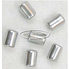 Pearl Glass Tube Beads - Gray - Glass Beads - Tube Beads - Pearl Beads