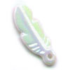 Aurora Borealis Feather Beads - AB Feather Beads