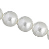 Czech Glass Pearls - White - White Pearls - Glass Pearls
