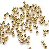 Gold Round Beads - Round Gold Pearl Beads - Gold Plated Round Beads