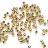 Round Pearl Beads - Gold Plated - Pearl Beads - Round Beads - Round Pearls - Gold Pearls - Loose Pearl Beads