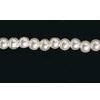 Round Pearl Beads - White - Round Pearl Beads