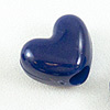 Pony Heart Beads - Heart Shaped Beads - Navy Blue Op - Heart Beads - Heart Pony Beads - Pony Bead Hearts - 