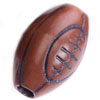 Pony Football Beads - Sports Beads - Sports Ball Beads - 