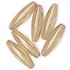 Spaghetti Beads - Champagne Tr - Plastic Spaghetti Beads - Rice Beads