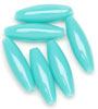 Spaghetti Beads - Aqua Op - Plastic Spaghetti Beads - Rice Beads - 