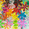 Starflake Beads - Sunburst Beads - Assorted - 10mm Starflake Beads - Sunburst Beads - Starburst Beads - Paddle Wheel Beads - Ferris Wheel Beads