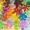 Starflake Beads - Assorted - 25mm Starflake Beads - Sunburst Beads - Starburst Beads - Ferris Wheel Beads - Paddlewheel Beads