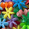 Starflake Beads - Assorted - 25mm Starflake Beads - Sunburst Beads - Starburst Beads - Ferris Wheel Beads - Paddlewheel Beads