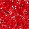 Tri Beads - Lime Tr - Green Tri Beads - Plastic Tri Beads - Propeller Beads