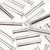 Silver Bugle Beads - Silver - Tube Beads - Cylinder Beads