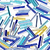 Glass Bugle Beads - Assorted - Tube Beads - Cylinder Beads