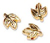 Metal Leaf Beads - Gold - Metal Leaf Beads