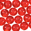 Fishing Beads - Beads for Fishing Rigs - Fluorescent Red Orange - Trout Beads - Fly Fishing Beads - Fishing Line Beads - Fishing Lure Beads