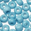 Glass Seed Beads - Lt Blue Op - Seed Beads - Rocaille Beads - E Beads