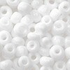 Glass Seed Beads - White Op - Seed Beads - Rocaille Beads - E Beads