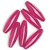 Spaghetti Beads - Mauve Tr - Plastic Spaghetti Beads - Rice Beads