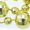 Gold Mardi Gras Beads - Mardi Gras Throw Beads - Party Beads - Mardi Gras Necklace - Specialty Mardi Gras Beads - Parade Beads