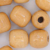 Wooden Barrel Beads - Natural - Wood Beads