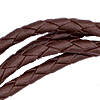 Bolo Tie Cord - Braided Bolo Cords - Brown - Bolo Tie Cord - Leather Cord - Braided Leather Cord - Bolo Tie Supplies