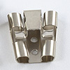 Locking Bolo Slide - Nickel (silvertone) - Bolo Making Supplies - Bolo Supplies