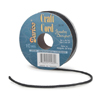 Rattail Cord - Satin Cord - Black - Satin Cord - Rat Tail Cord