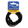 Rattail Cord - Satin Cord - Black - Satin Cord - Rat Tail Cord