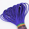 Darice Bright Jewels Metallic Cord - 2mm Cord - Blue - Metallic Cording - Darice Metallic Cord - Plastic Canvas Cord