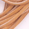 Suede Cord - Suede Lace - Camel - Necklace Cord - Suede String - Flat Leather String