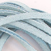 Suede Cord - Suede Lace - Lt. Blue - Necklace Cord - Suede String - Flat Leather String