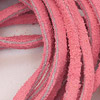 Suede Cord - Suede Lace - Pink - Necklace Cord - Suede String - Flat Leather String