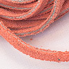 Suede Cord - Suede Lace - Lt. Pink - Necklace Cord - Suede String - Flat Leather String