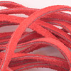 Suede Cord - Suede Lace - Coral - Necklace Cord - Suede String - Flat Leather String