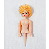 Blonde Doll Cake Pick - Doll Pick For Cake - Plastic Dolls For Crafts - Blonde Hair - Wilton Doll Pick - Doll Pick Cake Topper