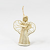 Eco Friendly Christmas Angel Decoration - Abaca Angel - Natural - Sinamay Angels - Christmas Angel Decoration - Eco Friendly Christmas Decorations