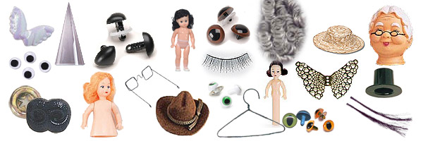 Craft Dolls - Plastic Dolls - Doll Supplies