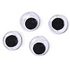 Round Wiggle Eyes - Black - 