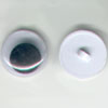 Sew On Round Wiggle Eyes - Black - Doll Eyes