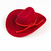 Mini Cowboy Hats - Red - Miniture Cowboy Hat