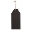 All Chalked Up? Medium Chalkboard Tag with Jute - MDF - Chalkboard Stickers - Chalkboard Labels - Vinyl - Chalkboard Tags -