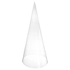 Plastic Clear Cone - Clear Plastic Cone - Craft Cone