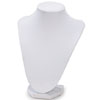 Bust Necklace Stand - White - Necklace Display Stand -
