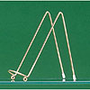 Easel Display Stand - Gold - Plate Hangers - Plate Display -